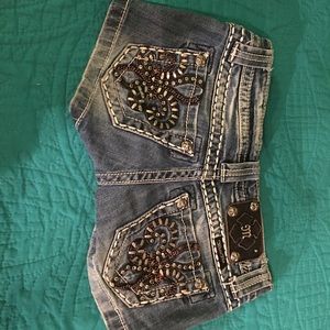 Miss me size 23 shorts